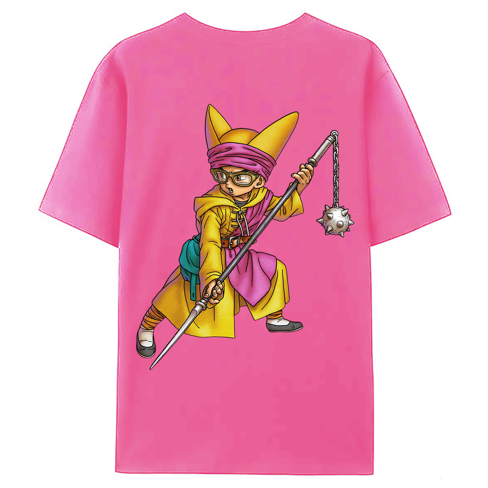 （画像用） ドラゴンクエスト Doragon Kuesuto Dragon Quest レディース半袖Tシャツ(バックプリント)